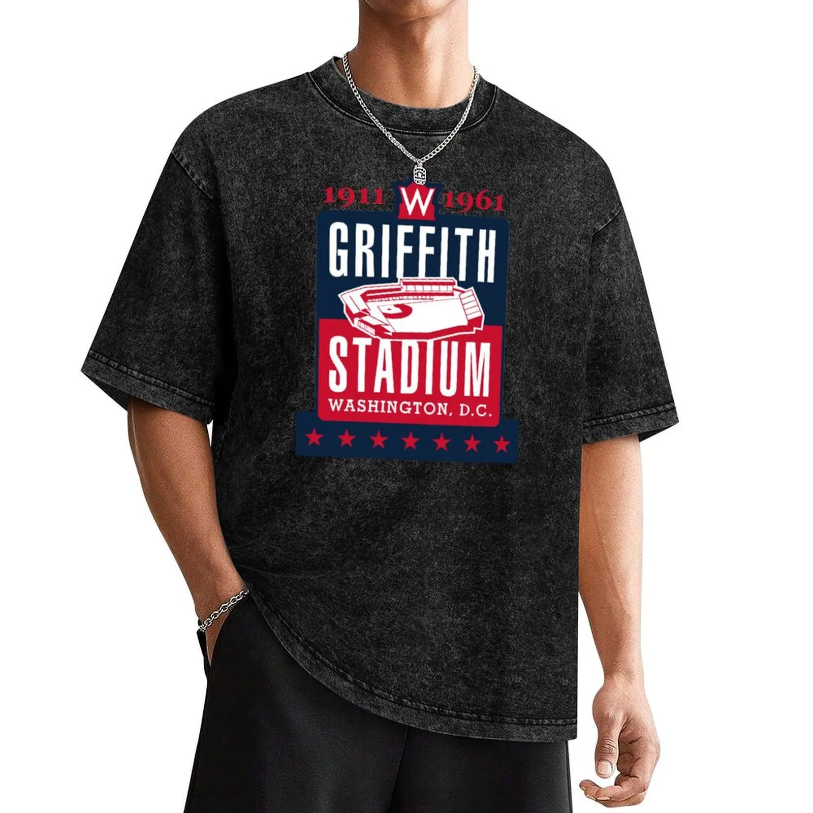 Griffith Stadium T-Shirt aesthetic clothes funny costumes mens shirts graphic tee
Griffith Stadium T-Shirt aesthetic clothes funny costumes mens shirts graphic tee