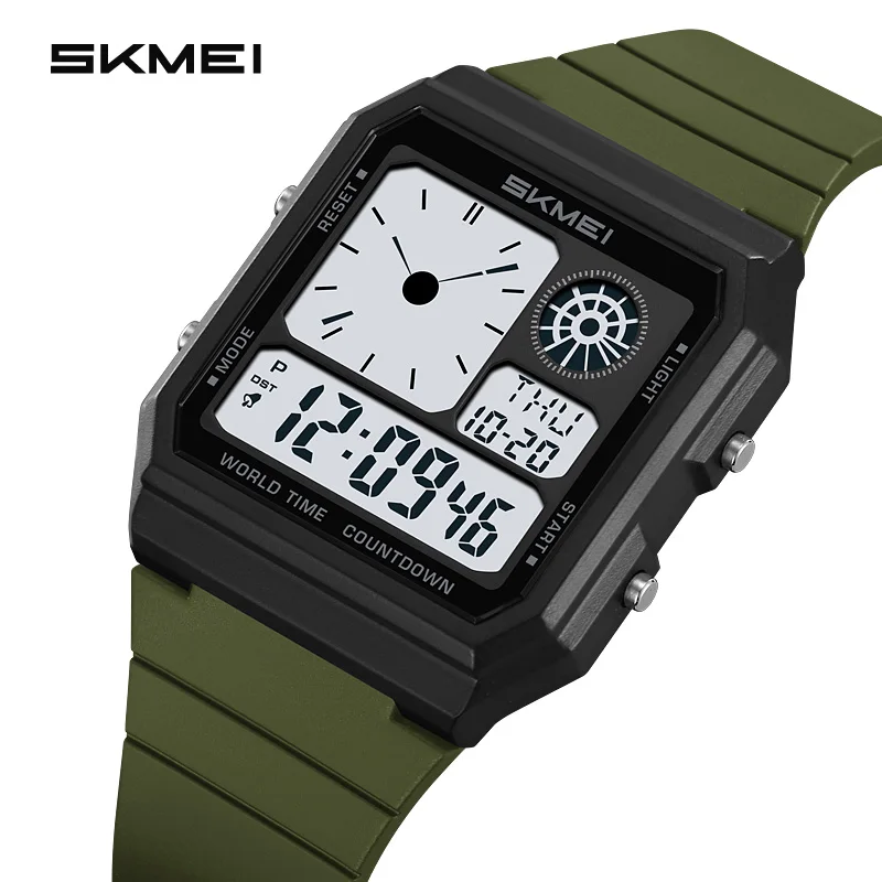 SKMEI 2347 Fashion Men's Electronic Watch Sports Multifunction Waterproof Calendar Luminous Alarm Clock Digital Watches for Men
SKMEI 2347 Fashion Men's Electronic Watch Sports Multifunction Waterproof Calendar Luminous Alarm Clock Digital Watches for Men