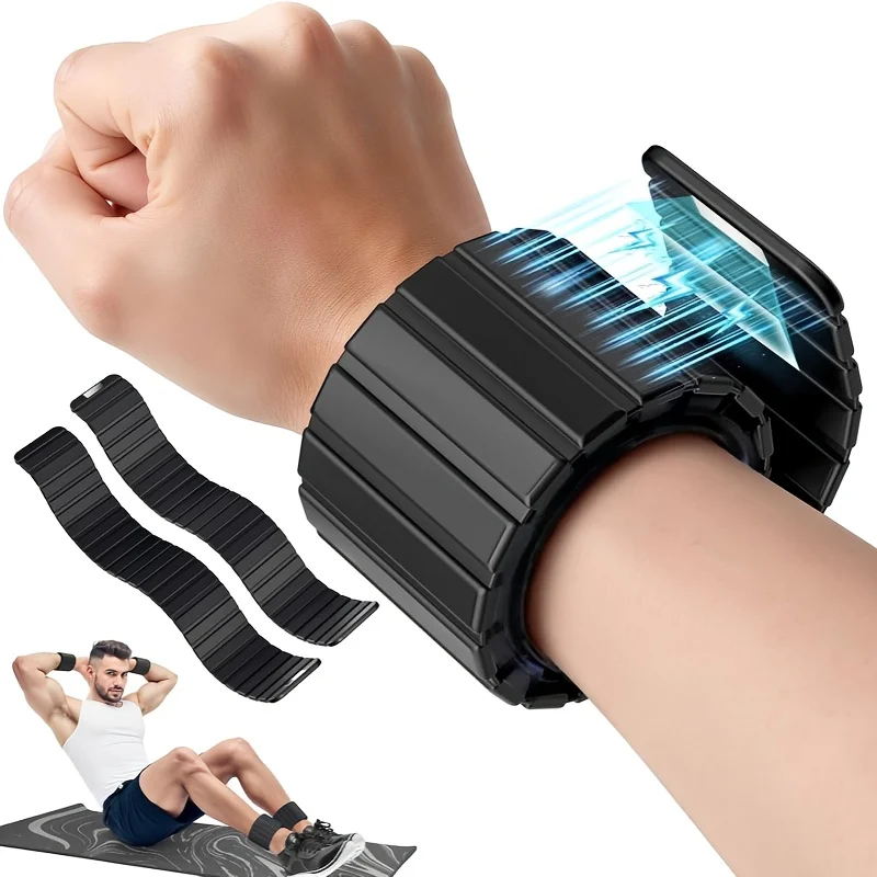 New Magnetic Wrist Weights, 1 Kg Ankle Weights for Women Men, 2 Pack Stackable, Ideal for Jogging/Yoga & More, Great Gift Idea
New Magnetic Wrist Weights, 1 Kg Ankle Weights for Women Men, 2 Pack Stackable, Ideal for Jogging/Yoga & More, Great Gift Idea