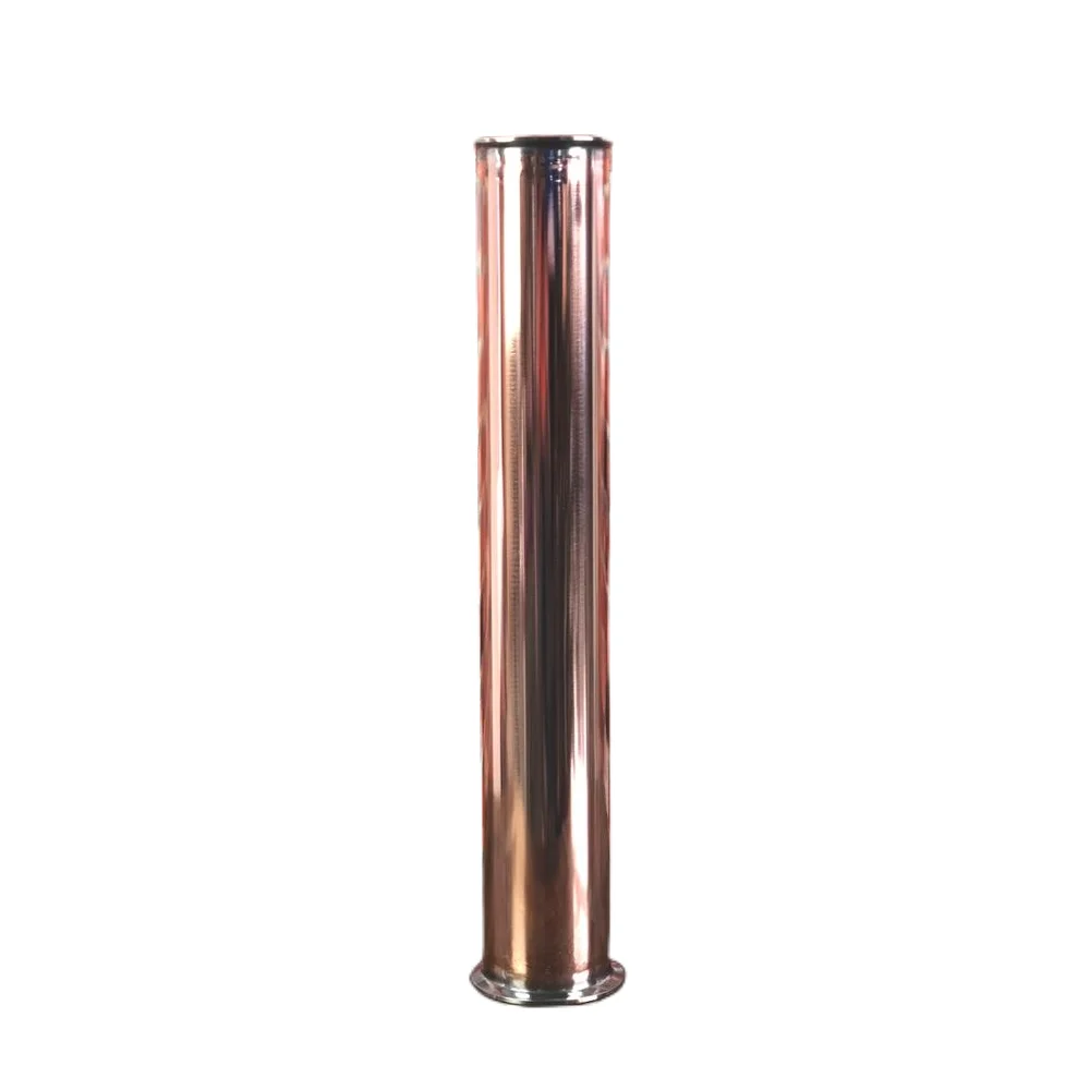 Clamp 3" 76mm (OD91mm) L=300mm Sanitary Tri Clover Copper Spool Tube/Pipe,Tri Clamp Copper Pipe For Distillation
Clamp 3" 76mm (OD91mm) L=300mm Sanitary Tri Clover Copper Spool Tube/Pipe,Tri Clamp Copper Pipe For Distillation