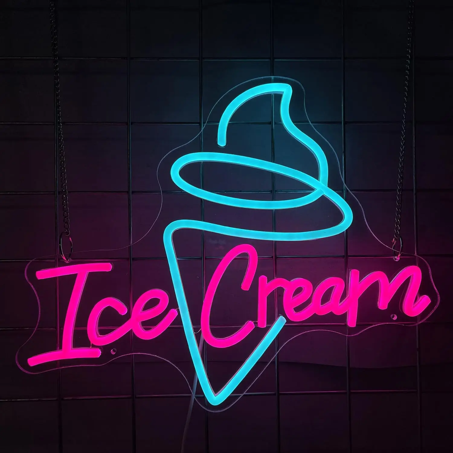 Ice Cream Powered Neon Sign Dimmable Energy-Efficient Night light for Hotel Shop Cafe Restaurants Decor Party Wall Draw
Ice Cream Powered Neon Sign Dimmable Energy-Efficient Night light for Hotel Shop Cafe Restaurants Decor Party Wall Draw