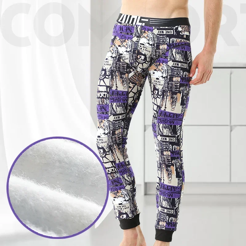 Winter long Johns men's underwear thick fleece pants thermal pants single tights leggings youth cotton pants
Winter long Johns men's underwear thick fleece pants thermal pants single tights leggings youth cotton pants