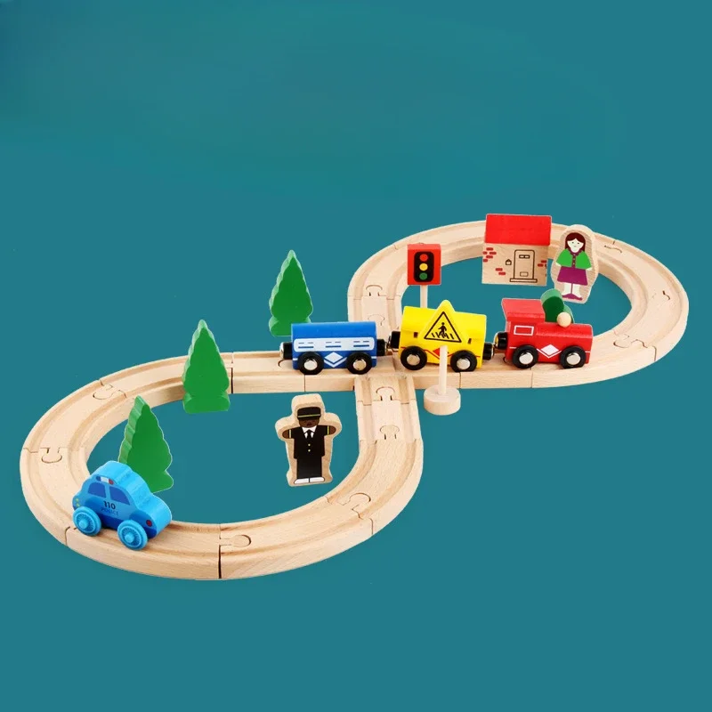2024 Wooden Train Interesting Children's Wooden Rail Car Electric Train Track Solid Wood Toy Package Track Matching Parts
2024 Wooden Train Interesting Children's Wooden Rail Car Electric Train Track Solid Wood Toy Package Track Matching Parts