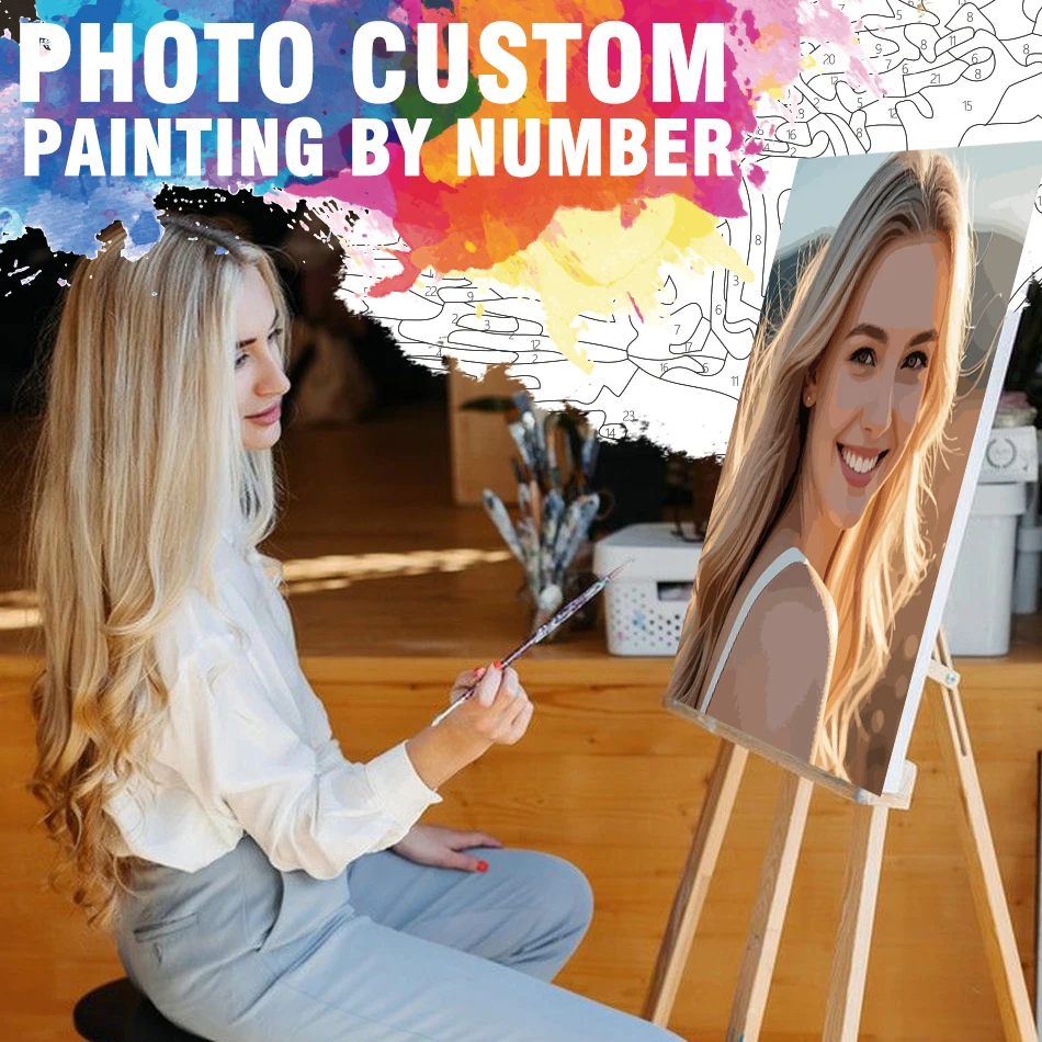 SDOYUNO Photo Custom Painting By Numbers Picture Drawing Canvas Digital Paintings On Number Customized Decorative Paintings Kits
SDOYUNO Photo Custom Painting By Numbers Picture Drawing Canvas Digital Paintings On Number Customized Decorative Paintings Kits