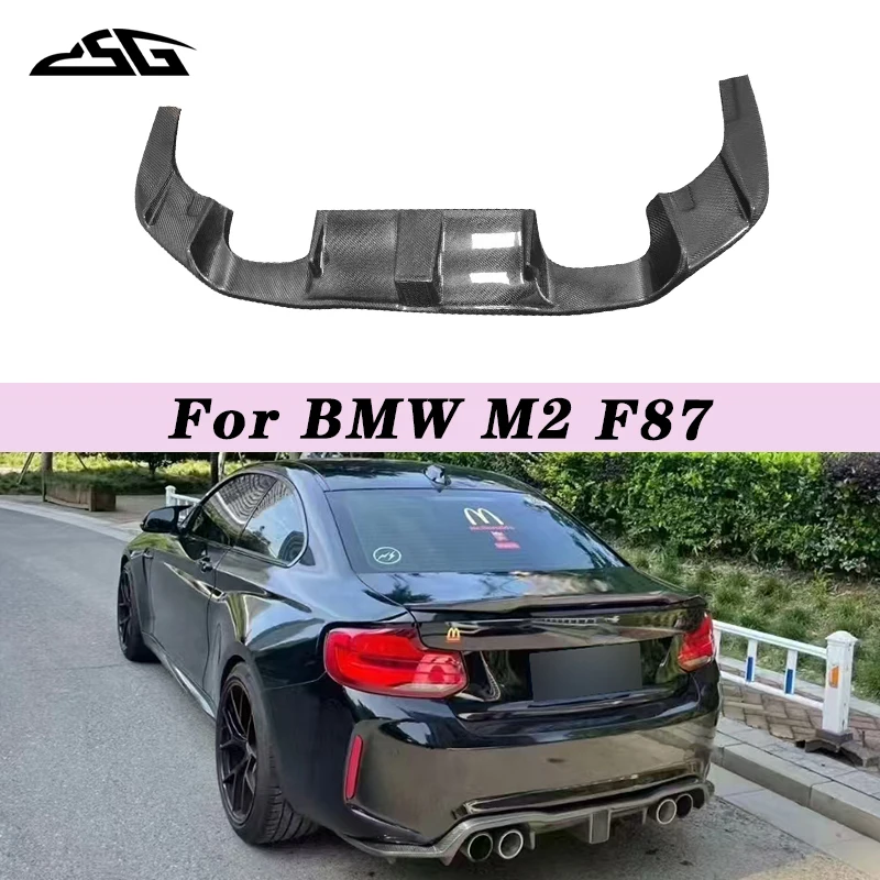 Carbon Fiber Rear Bumper Diffuser Lip Spoiler For BMW M2 F87 Rear Lip Lower Guard Plate Splitter Cover Body Kit Car Accessories
Carbon Fiber Rear Bumper Diffuser Lip Spoiler For BMW M2 F87 Rear Lip Lower Guard Plate Splitter Cover Body Kit Car Accessories
