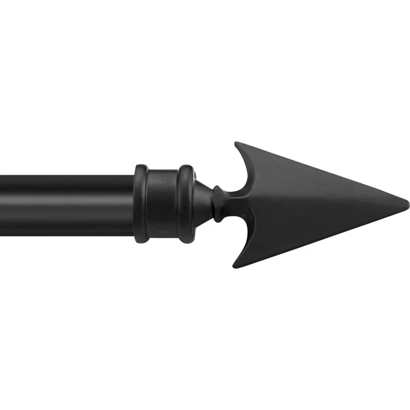 Карнизы для штор Deco Black Arrow для окон и дверей, регулируемые длинные драпировки от 36 до 66 дюймов с плоскими наконечниками со стрелками
Карнизы для штор Deco Black Arrow для окон и дверей, регулируемые длинные драпировки от 36 до 66 дюймов с плоскими наконечниками со стрелками