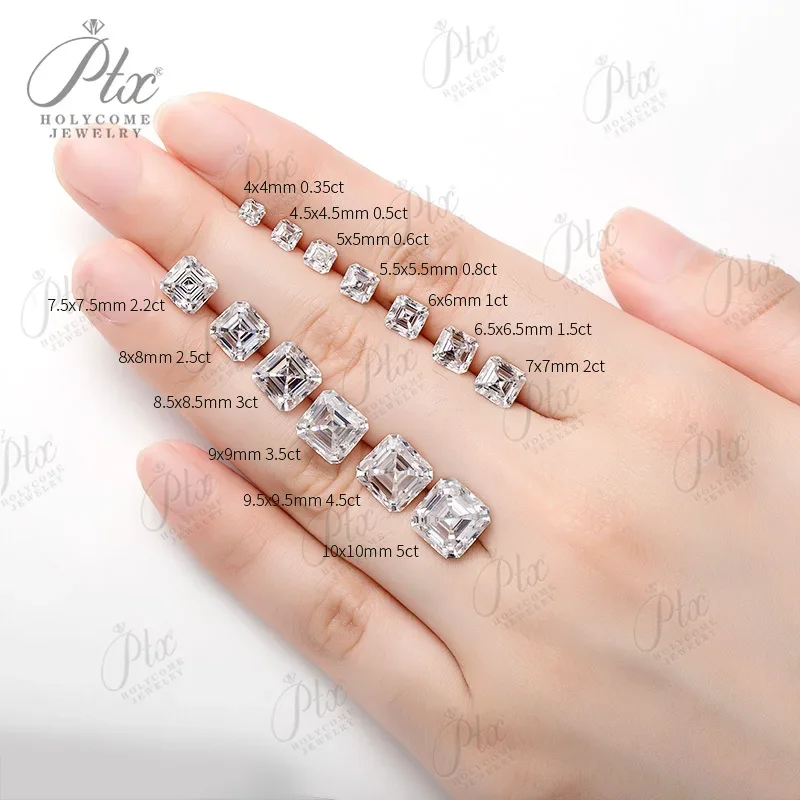 Full Size D Color 3EX Hand Cut Moissanite Loose Stone Certified 0.1-10ct European Quality Moissanite Diamond with GRA
Full Size D Color 3EX Hand Cut Moissanite Loose Stone Certified 0.1-10ct European Quality Moissanite Diamond with GRA