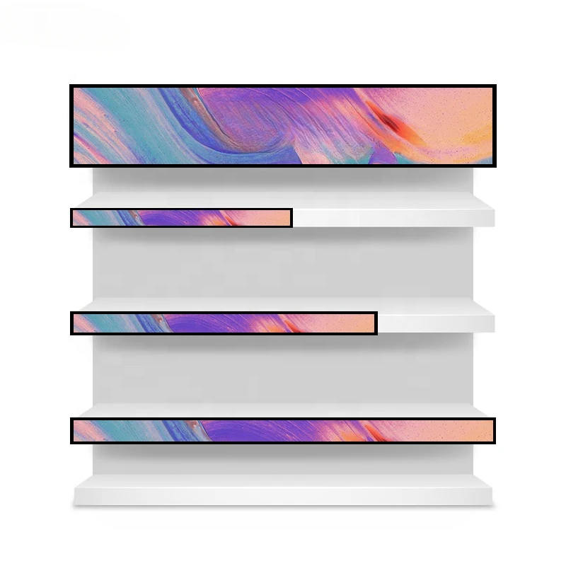 23inch LCD Shelf Screen Remote Control Digital Signage Shelf Edge Stretch Bar Screen
23inch LCD Shelf Screen Remote Control Digital Signage Shelf Edge Stretch Bar Screen