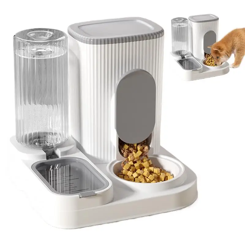 Auto Pet Feeder Automatic Feeder Cat Dry Food Large Capacity Pet Supplies With Removable Food Bowl Water Bowl For Small Medium
Auto Pet Feeder Automatic Feeder Cat Dry Food Large Capacity Pet Supplies With Removable Food Bowl Water Bowl For Small Medium