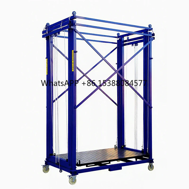 Портативный мобильный электрический леса длиной 12 метров — телескопическая строительная подъемная платформа
Портативный мобильный электрический леса длиной 12 метров — телескопическая строительная подъемная платформа