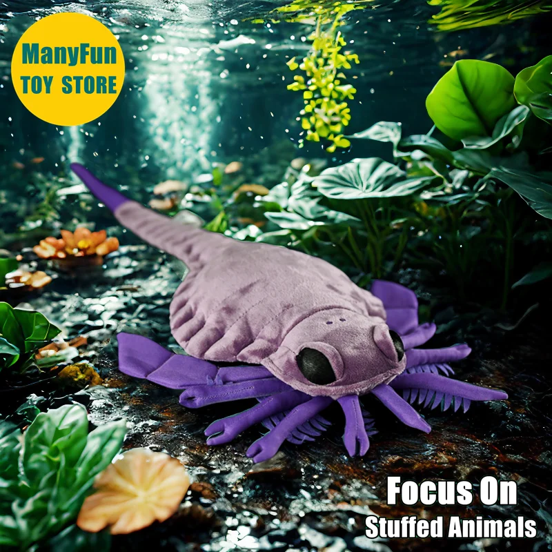 Lifelike Carcinosomatidae Plush Toy, Realistic Eurypterid Stuffed Animal, Pterygotus Plushie, Silurian Devonian Simulation Doll
Lifelike Carcinosomatidae Plush Toy, Realistic Eurypterid Stuffed Animal, Pterygotus Plushie, Silurian Devonian Simulation Doll