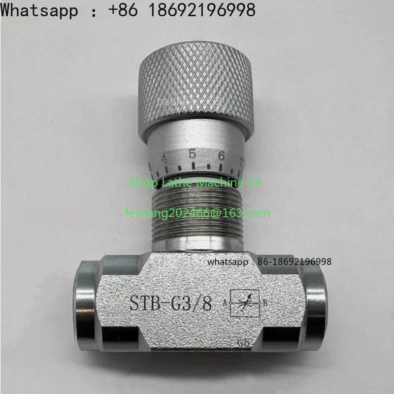 Hot Sell Flow Control Hydraulic Throttle Valve STB-G1/4 STB-G3/8 STB-G1/2 STB-G3/4 STB-G1
Hot Sell Flow Control Hydraulic Throttle Valve STB-G1/4 STB-G3/8 STB-G1/2 STB-G3/4 STB-G1