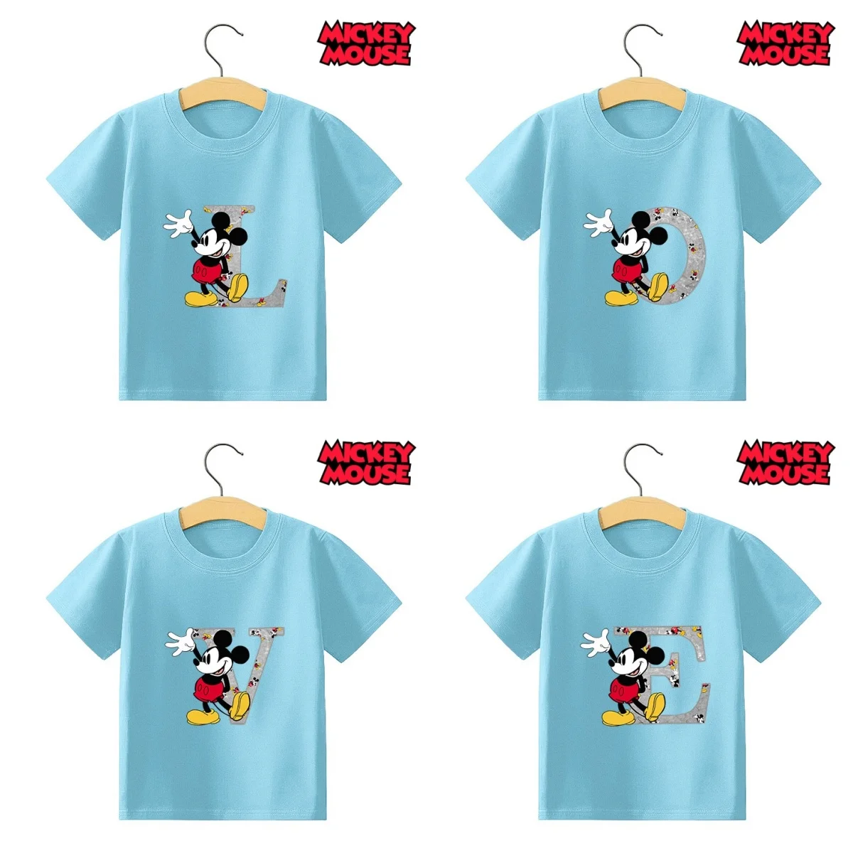 2025 Summer Cute Kids T Shirt Mickey Mouse Disney Letter Clothes Tops Children's Clothing Short Sleeve Tee Boys Birthday Gifts
2025 Summer Cute Kids T Shirt Mickey Mouse Disney Letter Clothes Tops Children's Clothing Short Sleeve Tee Boys Birthday Gifts