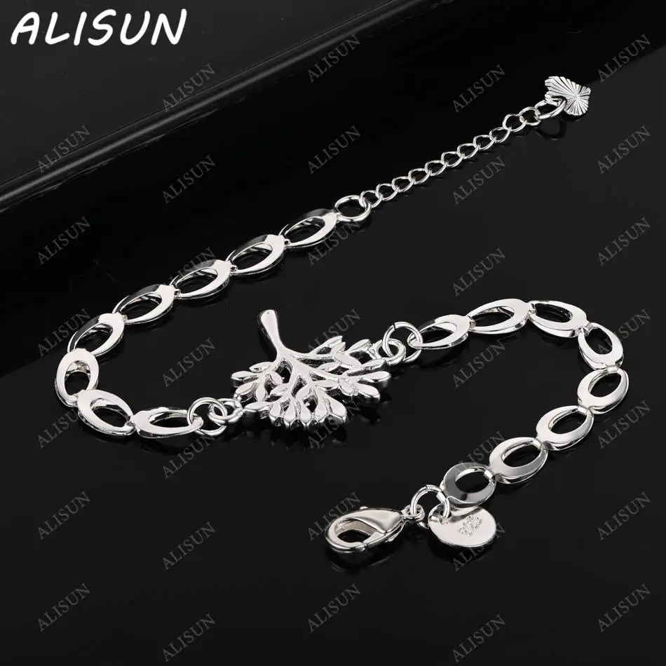 ALISUN 925 Sterling Silver Bracelets For Women Creativity Gifts Street All-match Party And Daily Wear
ALISUN 925 Sterling Silver Bracelets For Women Creativity Gifts Street All-match Party And Daily Wear