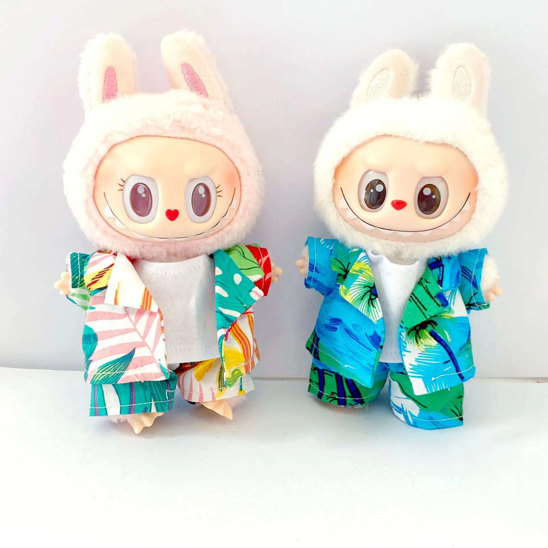 Labubu Doll Clothes Hawaiian Beachwear For 15-17cm Ropa 3.0 Labubu V1 V2 V3 Clothes Sitting Party Accessories
Labubu Doll Clothes Hawaiian Beachwear For 15-17cm Ropa 3.0 Labubu V1 V2 V3 Clothes Sitting Party Accessories