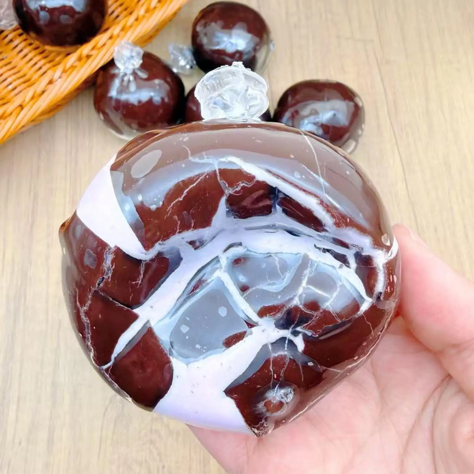 Crispy Chocolate Handmade Ball Stress Relief Toy Slow Rebound Wax Coating Toy Squeeze Crispy Chocolate Design Ball Fidget Toy
Crispy Chocolate Handmade Ball Stress Relief Toy Slow Rebound Wax Coating Toy Squeeze Crispy Chocolate Design Ball Fidget Toy