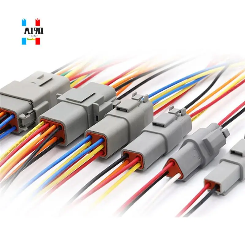 A19Q-For Deutsch Automotive Waterproof Connector With Wire Sheath Harness Connector, 3-Hole Male End With Wire DT04-3P Easy To U
A19Q-For Deutsch Automotive Waterproof Connector With Wire Sheath Harness Connector, 3-Hole Male End With Wire DT04-3P Easy To U