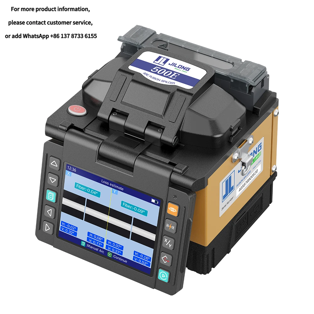 KL-500E Fusion Splicer Fiber Optic Splicing Machine Multi-language Automatic Welder Machine KL500E Fusion Splicer
KL-500E Fusion Splicer Fiber Optic Splicing Machine Multi-language Automatic Welder Machine KL500E Fusion Splicer