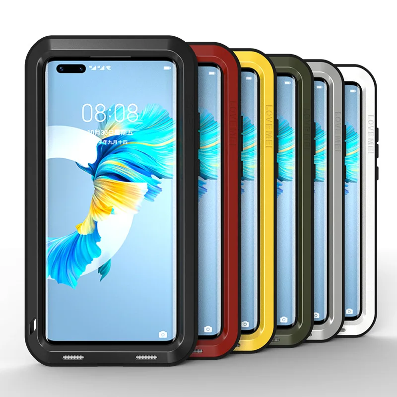 Love Mei Metal Case For Huawei Mate 40 30 P40 P30 Pro Plus Heavy Duty Protection Shockproof Anti-fall Rugged Armor Case Cover
Love Mei Metal Case For Huawei Mate 40 30 P40 P30 Pro Plus Heavy Duty Protection Shockproof Anti-fall Rugged Armor Case Cover