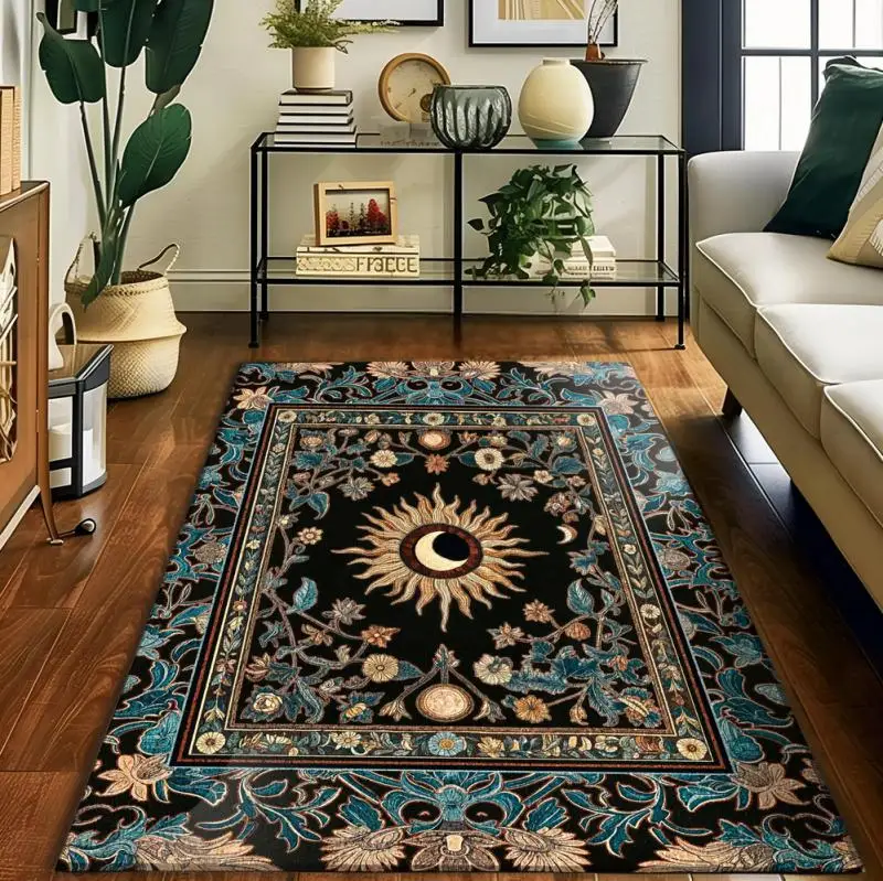 Retro Dark Color Knight Sword and Dragon Carpet Medieval Carpet Renaissance Theme Rug Living Room Bedroom Sofa Rug Home Decor
Retro Dark Color Knight Sword and Dragon Carpet Medieval Carpet Renaissance Theme Rug Living Room Bedroom Sofa Rug Home Decor
