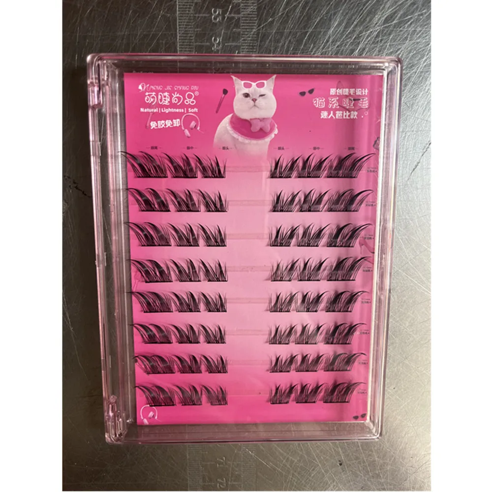8 Rows Large-capacity Lazy Models Glue-free Unloadable Large Pet Powder Eyelashes Natural Self-adhesive Fox False Eyelashes
8 Rows Large-capacity Lazy Models Glue-free Unloadable Large Pet Powder Eyelashes Natural Self-adhesive Fox False Eyelashes