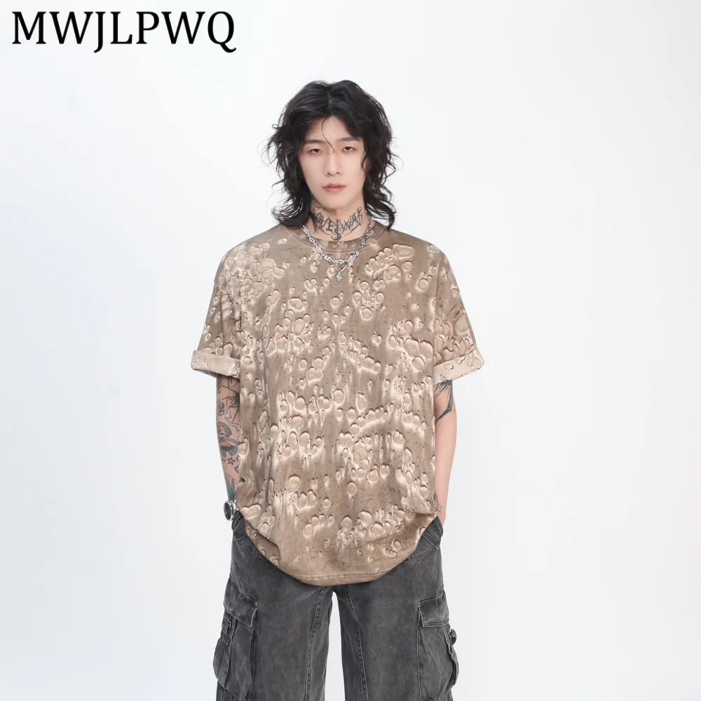 MWJLPWQ American Retro Tie-Dye Distressed T-Shirt For MenHigh Street Short-Sleeve Niche Oversized Trendy Loose-Fit Tops 15143
MWJLPWQ American Retro Tie-Dye Distressed T-Shirt For MenHigh Street Short-Sleeve Niche Oversized Trendy Loose-Fit Tops 15143