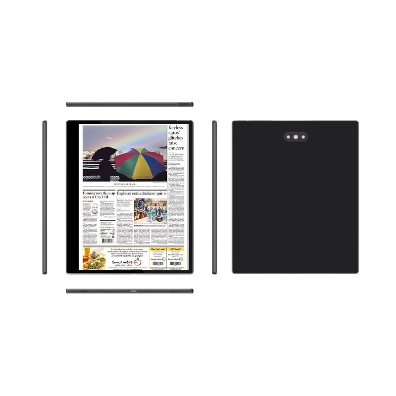 Custom 10.3 Inch E Ink Tablet Full Color Smart E Paper Digital E-ink Writing Board for Office Student Learning Note Design
Custom 10.3 Inch E Ink Tablet Full Color Smart E Paper Digital E-ink Writing Board for Office Student Learning Note Design