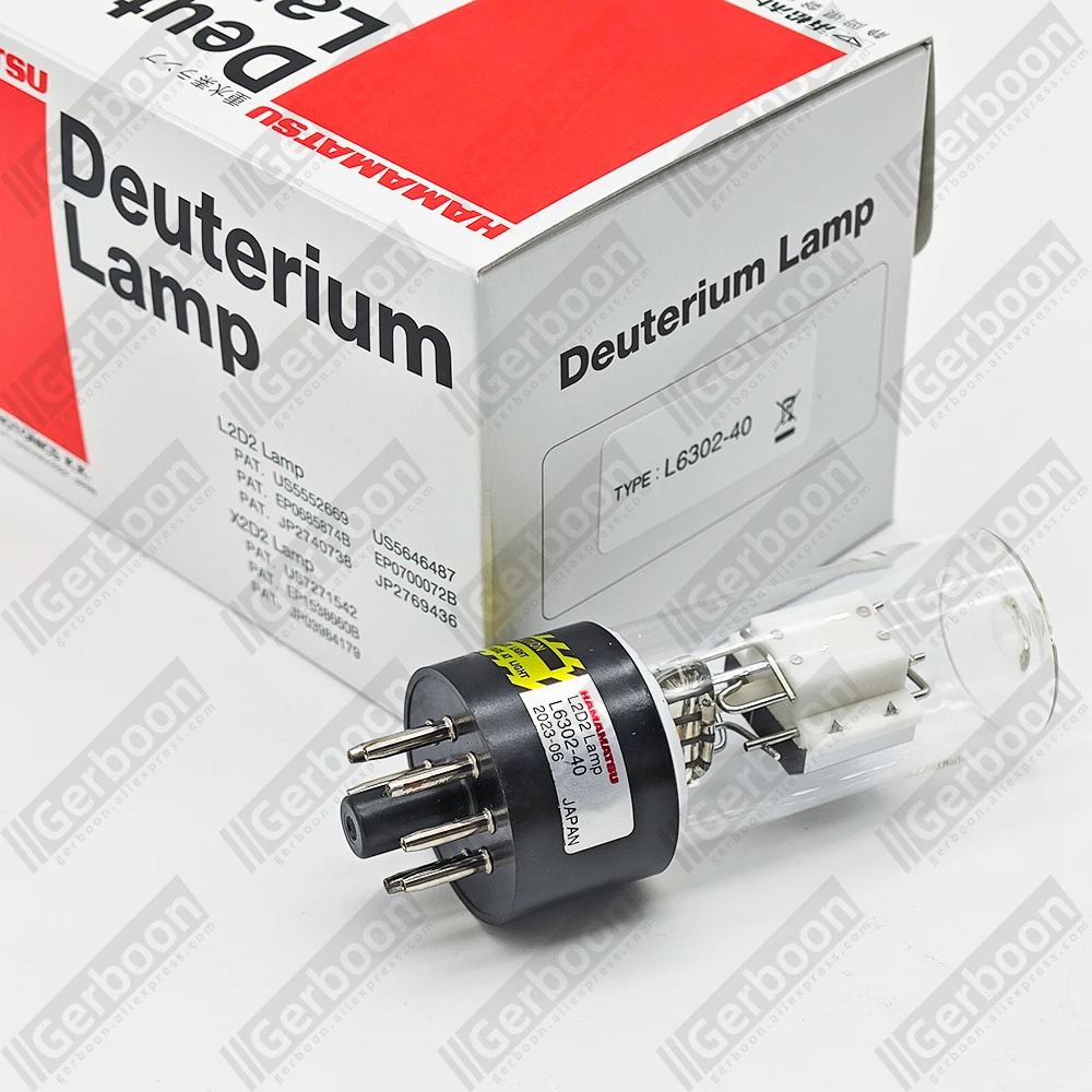 Original New and Replace HAMAMATSU L6302-40 Deuterium Lamp L2D2 Lamp for TU-19 TU-1810 TU-1901
Original New and Replace HAMAMATSU L6302-40 Deuterium Lamp L2D2 Lamp for TU-19 TU-1810 TU-1901