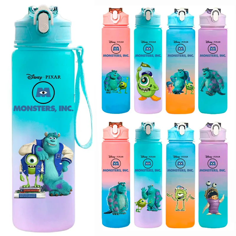 750 мл пластиковая бутылка для воды с градиентом для студентов Университета монстров, спортивная чашка для воды на открытом воздухе, портативная герметичная чашка для воды
750 мл пластиковая бутылка для воды с градиентом для студентов Университета монстров, спортивная чашка для воды на открытом воздухе, портативная герметичная чашка для воды