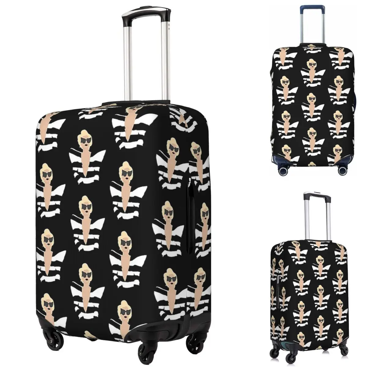 Lady Gaga Telephone Suitcase Cover Protection Elastic Trip Luggage Protector Covers for 18-32 Inch
Lady Gaga Telephone Suitcase Cover Protection Elastic Trip Luggage Protector Covers for 18-32 Inch