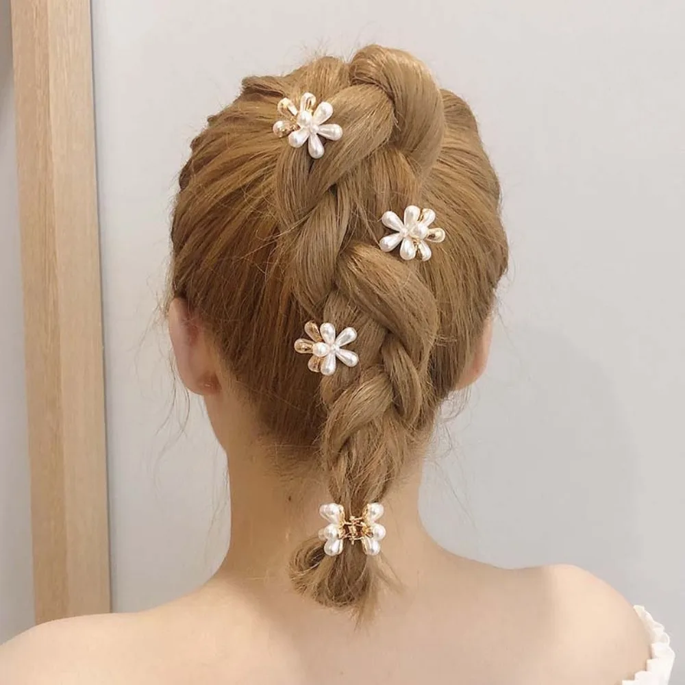 10pcs Simple Sweet Pearls Flower Hairpin Korean Style Resin Mini Hair Claw Gradient Color Headwear Women Side Clip Gifts
10pcs Simple Sweet Pearls Flower Hairpin Korean Style Resin Mini Hair Claw Gradient Color Headwear Women Side Clip Gifts