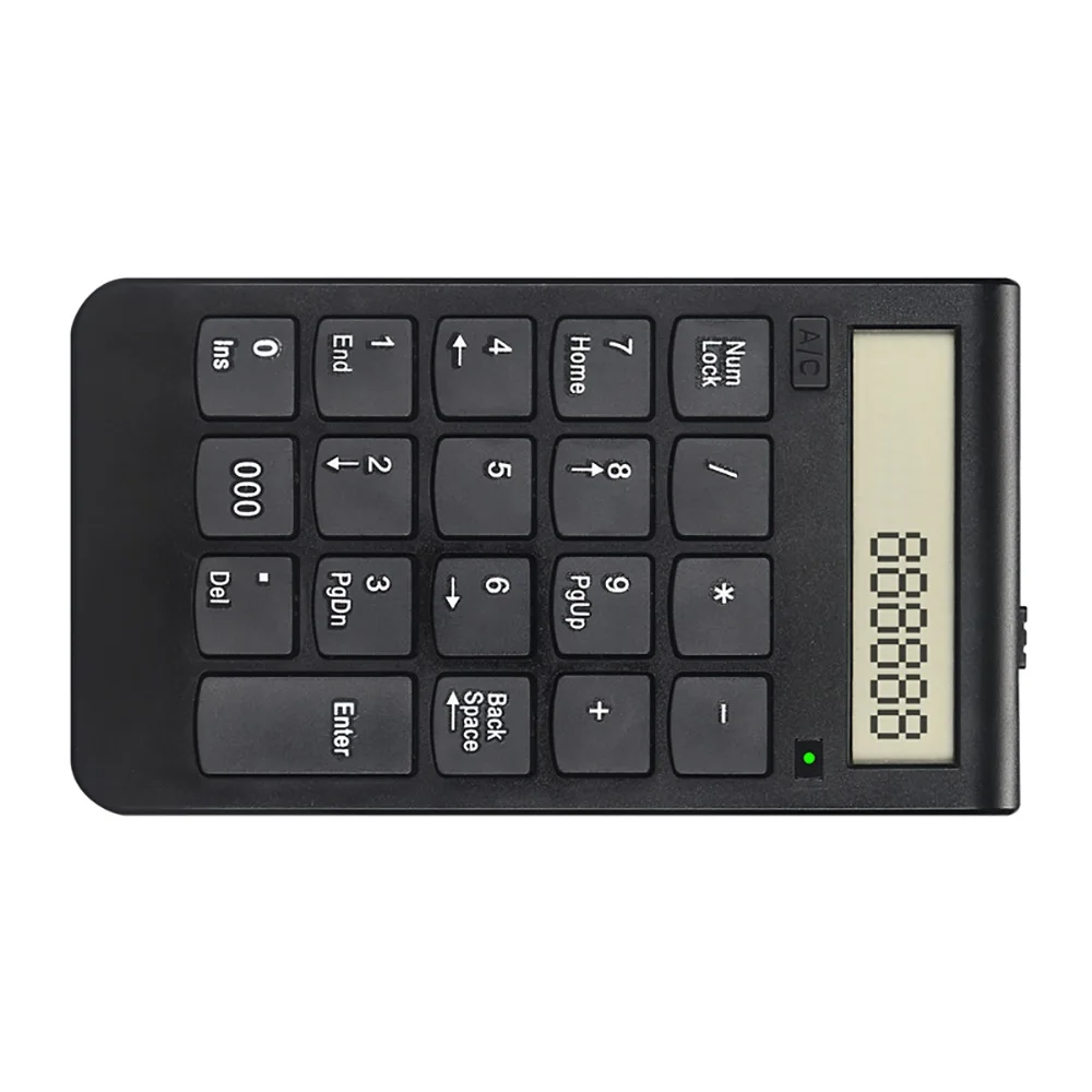 MiNi USB Number Keyboard Calculator 2.4G Wireless Numeric Smart Keypad 19 Keys Digital Numpad For Laptop Office Supplies
MiNi USB Number Keyboard Calculator 2.4G Wireless Numeric Smart Keypad 19 Keys Digital Numpad For Laptop Office Supplies