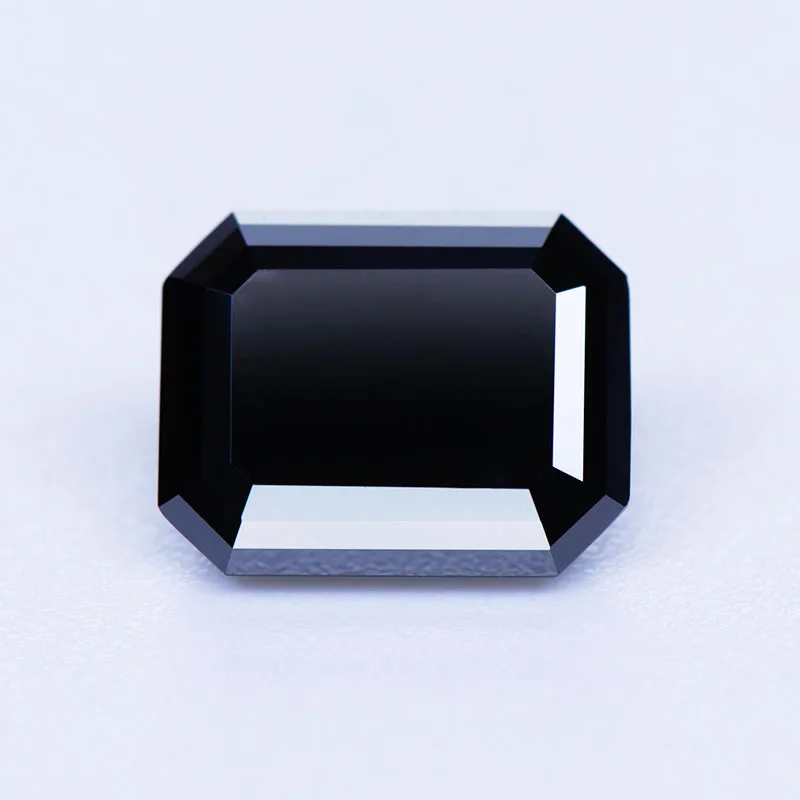 Moissanite Stone Black Color Emerald Cut Lab Grown Diamond Charms Ring Necklace Earrings Main Materials with GRA Certificate
Moissanite Stone Black Color Emerald Cut Lab Grown Diamond Charms Ring Necklace Earrings Main Materials with GRA Certificate