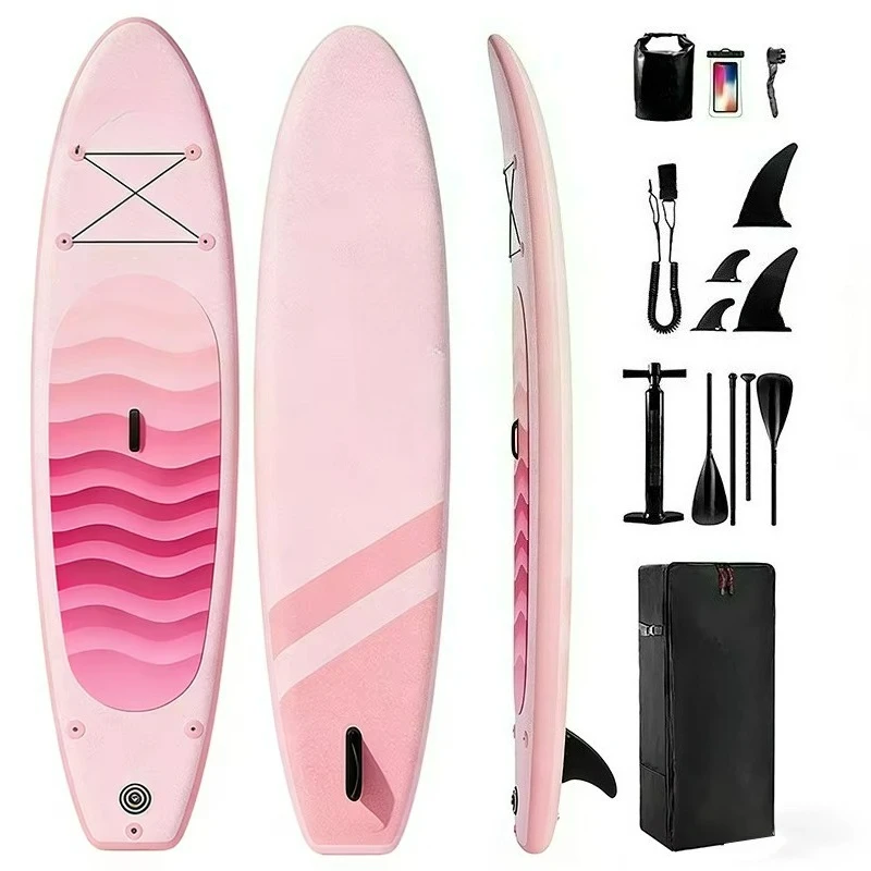 High Quality Inflatable Stand Up Paddle Board Safe Design Smooth Using Experience For All Water Sports Lovers New Arrival