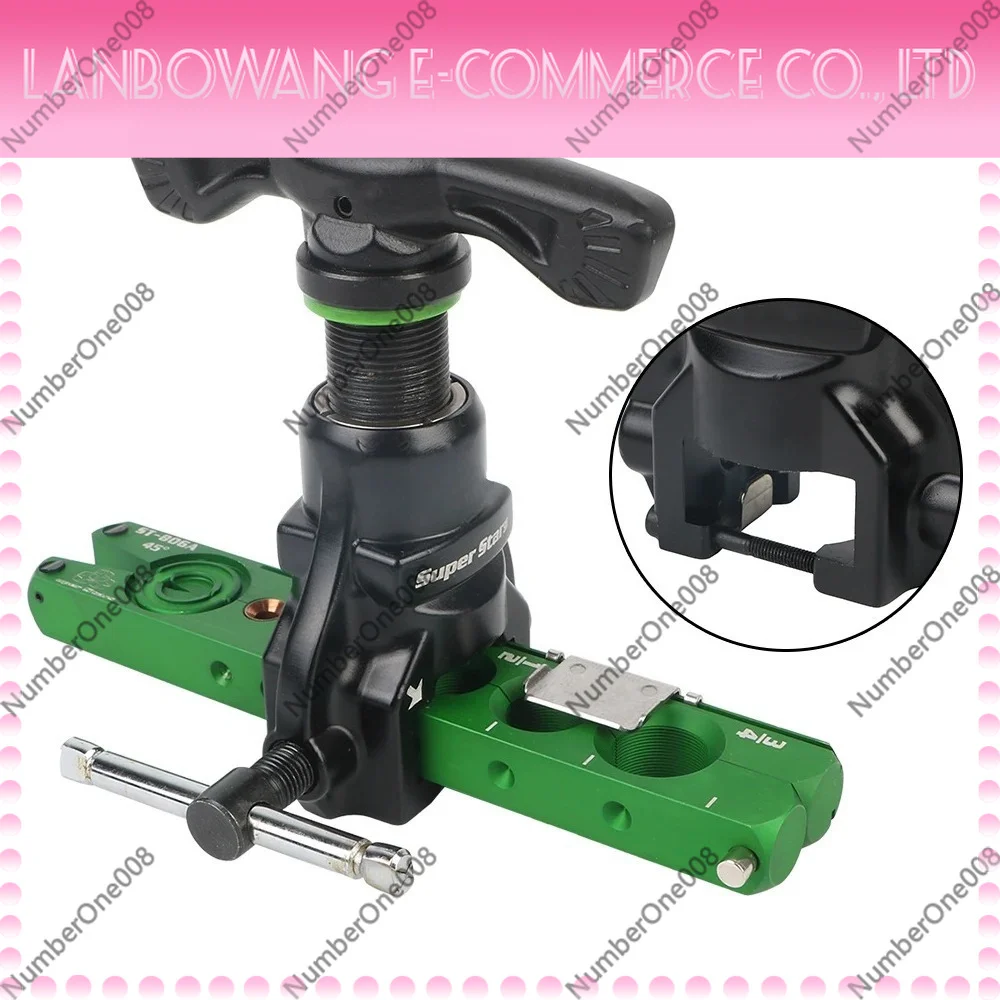Eccentric Flaring Tool Kit Electric Ratchet Type Copper Pipe Flaring Tool for HVAC Air Conditioning Refrigeration
Eccentric Flaring Tool Kit Electric Ratchet Type Copper Pipe Flaring Tool for HVAC Air Conditioning Refrigeration