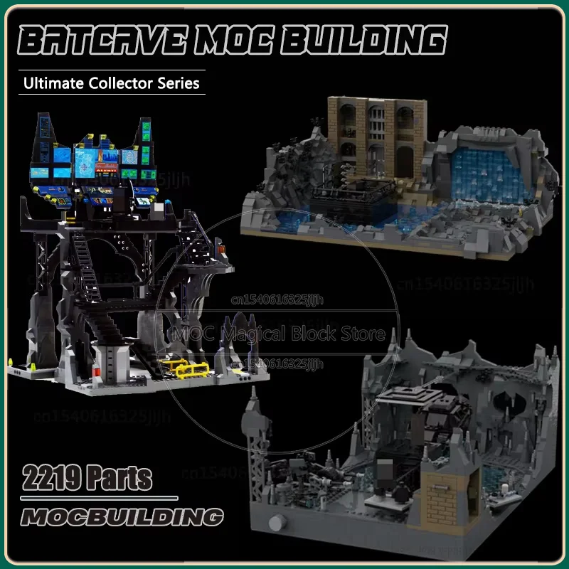 MOC Batcave's Batcomputer Строительные блоки Фильм Сцена Архитектура Технология Кирпичи Коллекция Бэтмобиль Модель Игрушки Рождественские подарки
MOC Batcave's Batcomputer Строительные блоки Фильм Сцена Архитектура Технология Кирпичи Коллекция Бэтмобиль Модель Игрушки Рождественские подарки