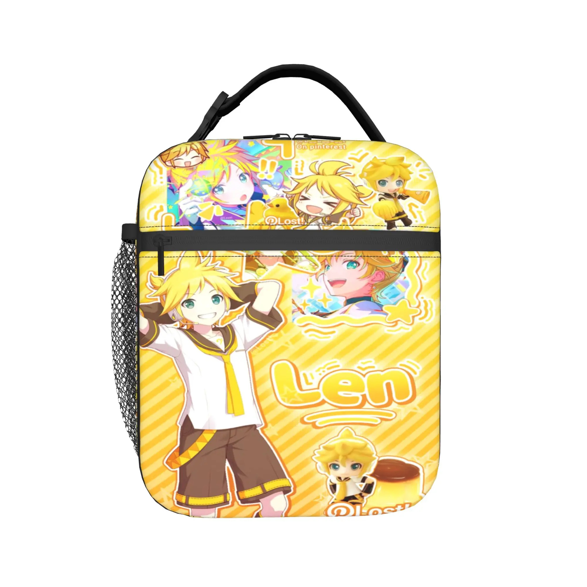 Kagamine Rin Len Thermal Insulated Lunch Bag for Picnic Portable Food Bag Men Women Thermal Cooler Lunch Box
Kagamine Rin Len Thermal Insulated Lunch Bag for Picnic Portable Food Bag Men Women Thermal Cooler Lunch Box