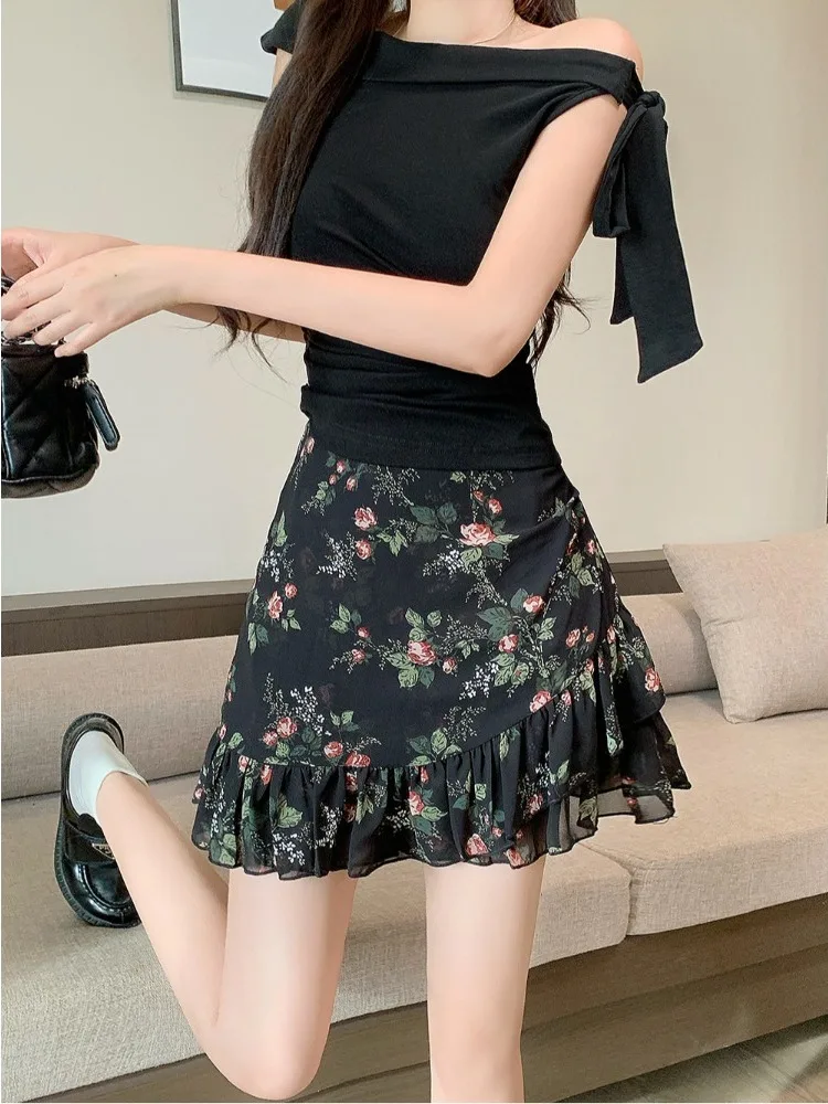 High Waist Floral Lace Half Skirt for plus Size Women Casual Summer Fashionable Versatile Slimming A-Line Skirt
High Waist Floral Lace Half Skirt for plus Size Women Casual Summer Fashionable Versatile Slimming A-Line Skirt