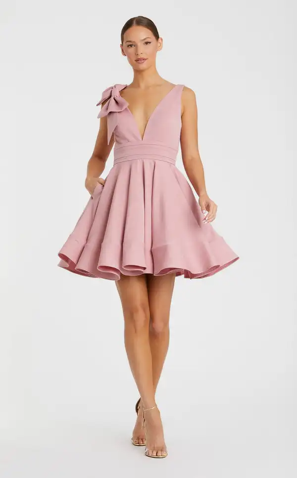 Customized Casual Jersey Bow Sash Draped A-line V-neck Mini Dresses Bespoke Occasion Dresses Sexy Fashion Sizes Available Simple
Customized Casual Jersey Bow Sash Draped A-line V-neck Mini Dresses Bespoke Occasion Dresses Sexy Fashion Sizes Available Simple