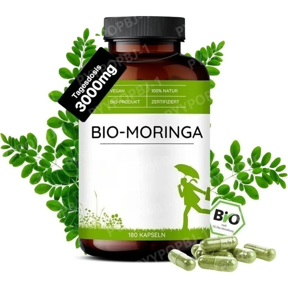 Bio Moringa Capsule 3000mg Tagesdosis 180 Moringa Hochdosiert I Laborgeprüft Bio Moringa Pulver
Bio Moringa Capsule 3000mg Tagesdosis 180 Moringa Hochdosiert I Laborgeprüft Bio Moringa Pulver