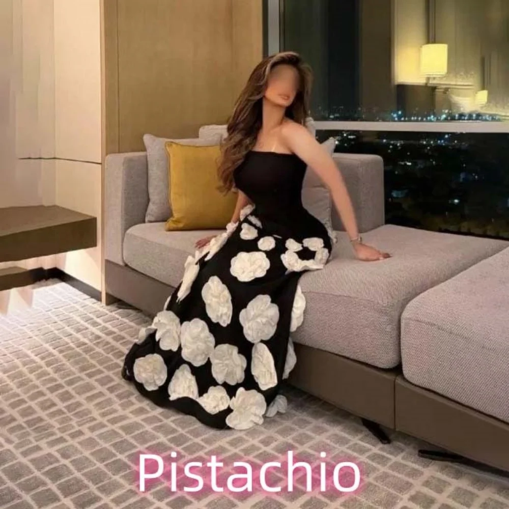 Fashionable Romantic Prom Dress Charming Mermaid Flower Applique evening dresses Floor Length Red Carpet Dress luxury 2025
Fashionable Romantic Prom Dress Charming Mermaid Flower Applique evening dresses Floor Length Red Carpet Dress luxury 2025