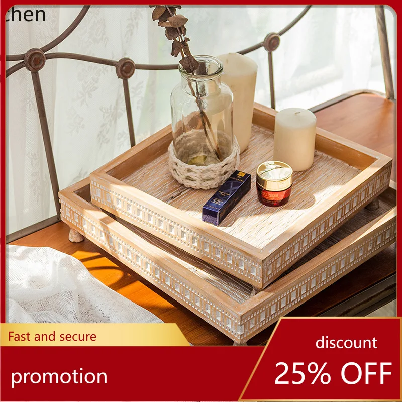Hxl vintage wooden tray aromatherapy decorative tea table ornaments
Hxl vintage wooden tray aromatherapy decorative tea table ornaments
