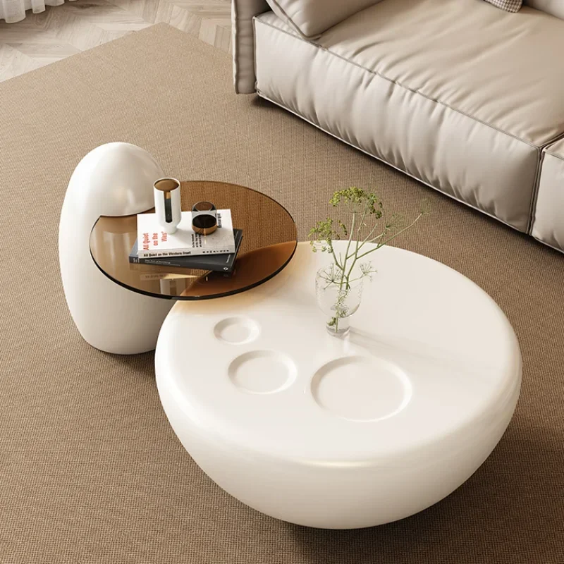 Cream wind advanced cat claw living room small apartment round modern simple household coffee table TV cabinet combination
Cream wind advanced cat claw living room small apartment round modern simple household coffee table TV cabinet combination