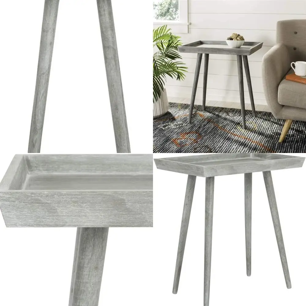 Contemporary Slate Gray Side Table with Modern Touch
Contemporary Slate Gray Side Table with Modern Touch