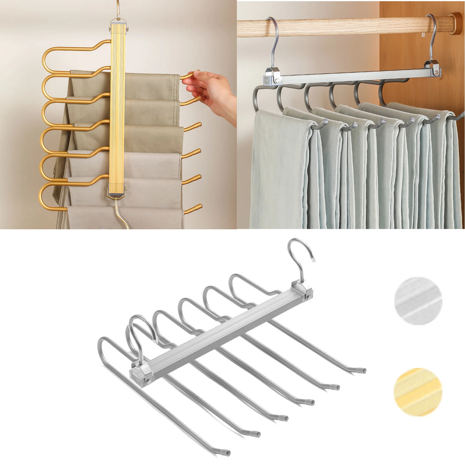 6 Tier Jeans Scarf T-Shirt Home Organiser Multifunctional Clothes Rack Foldable Rotating Hanging Rack Space Saving Tools
6 Tier Jeans Scarf T-Shirt Home Organiser Multifunctional Clothes Rack Foldable Rotating Hanging Rack Space Saving Tools