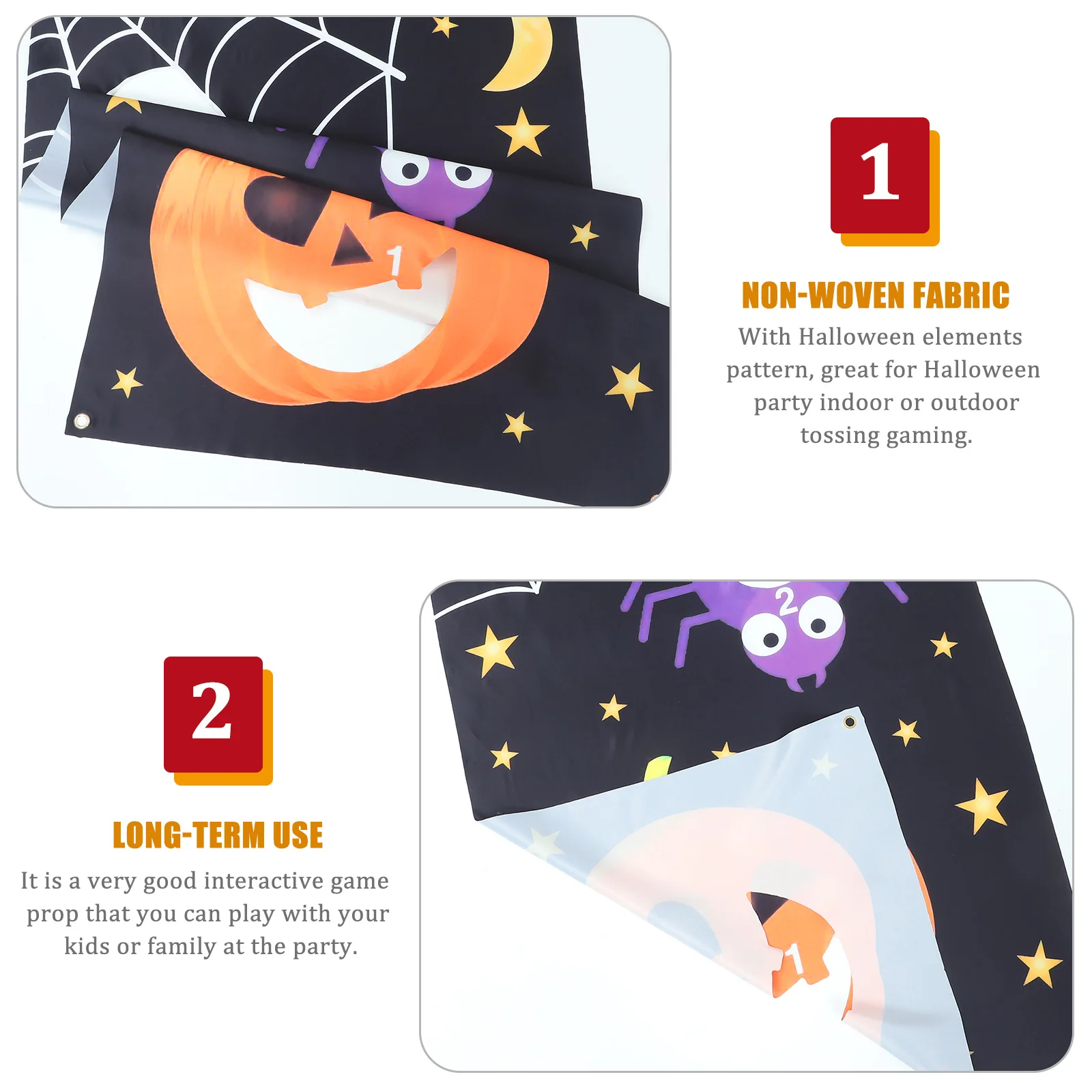 Sand Bags Halloween Flags Garden Sandbag Throwing Game Banner Toss Games Colorful Toy
Sand Bags Halloween Flags Garden Sandbag Throwing Game Banner Toss Games Colorful Toy