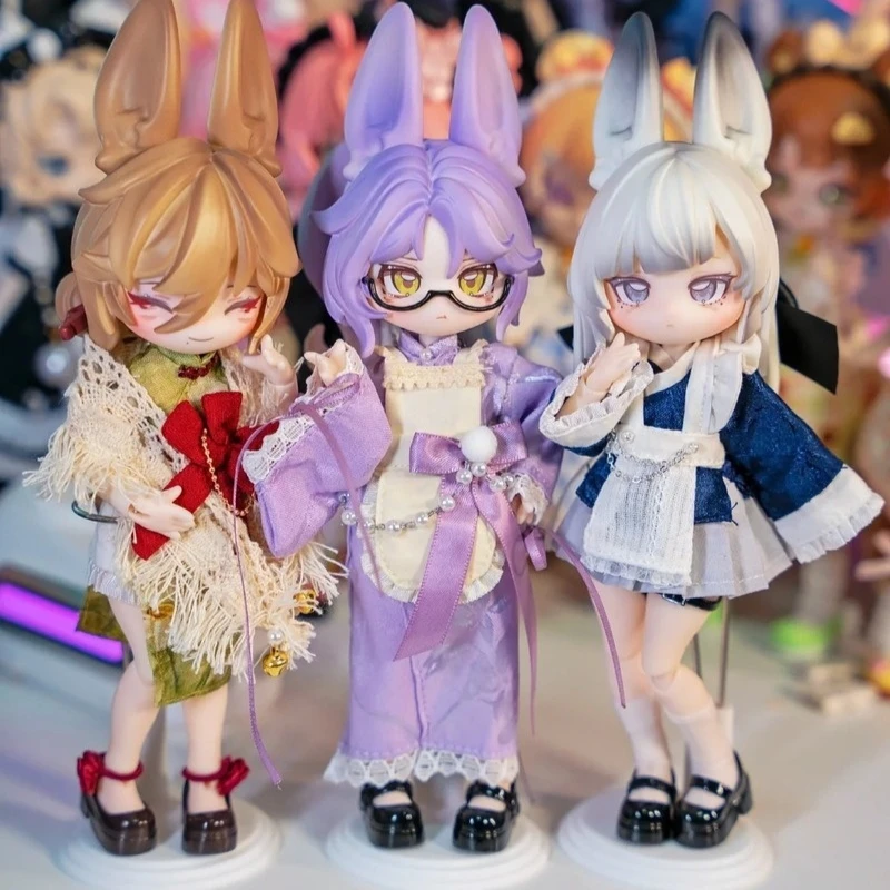 Original Inedible Doll Rabbit Jumping Moon Time Treasure 12 Points Bjd Blind Box Movable Toy Desktop Ornament Girl Birthday Gift
Original Inedible Doll Rabbit Jumping Moon Time Treasure 12 Points Bjd Blind Box Movable Toy Desktop Ornament Girl Birthday Gift