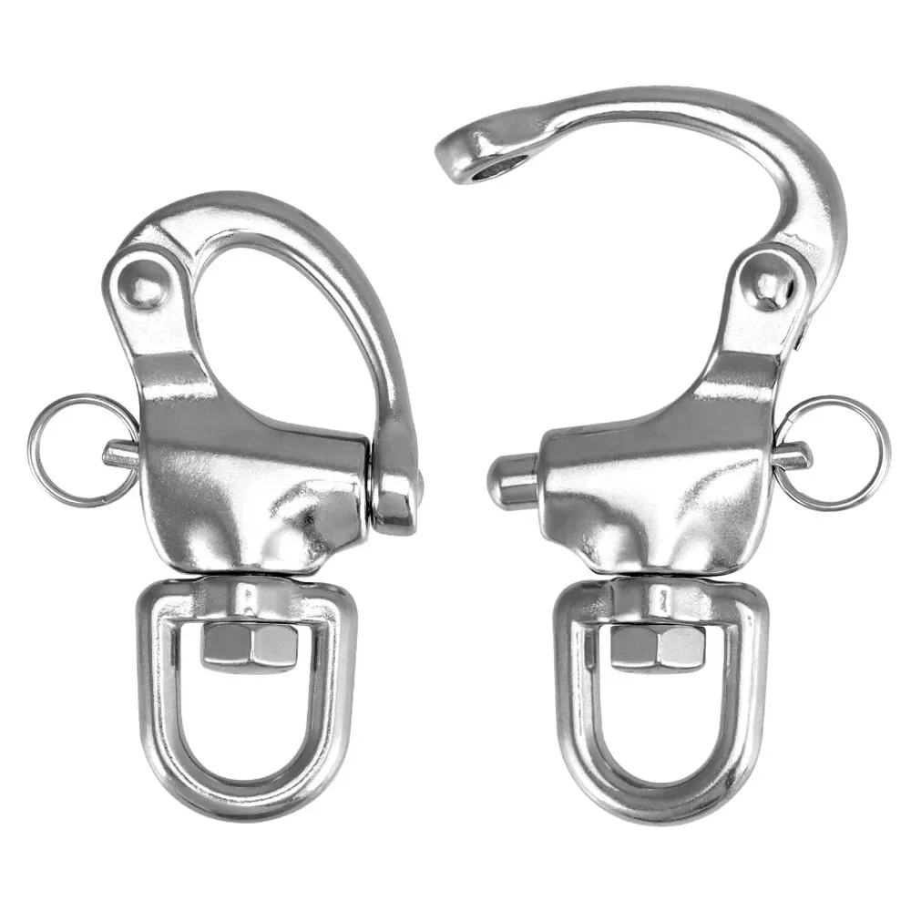 Stainless Steel Fixed Spring Shackle Ring Type Rotating Spring Shackle Connecting Ring Chain Connecting Hook
Stainless Steel Fixed Spring Shackle Ring Type Rotating Spring Shackle Connecting Ring Chain Connecting Hook