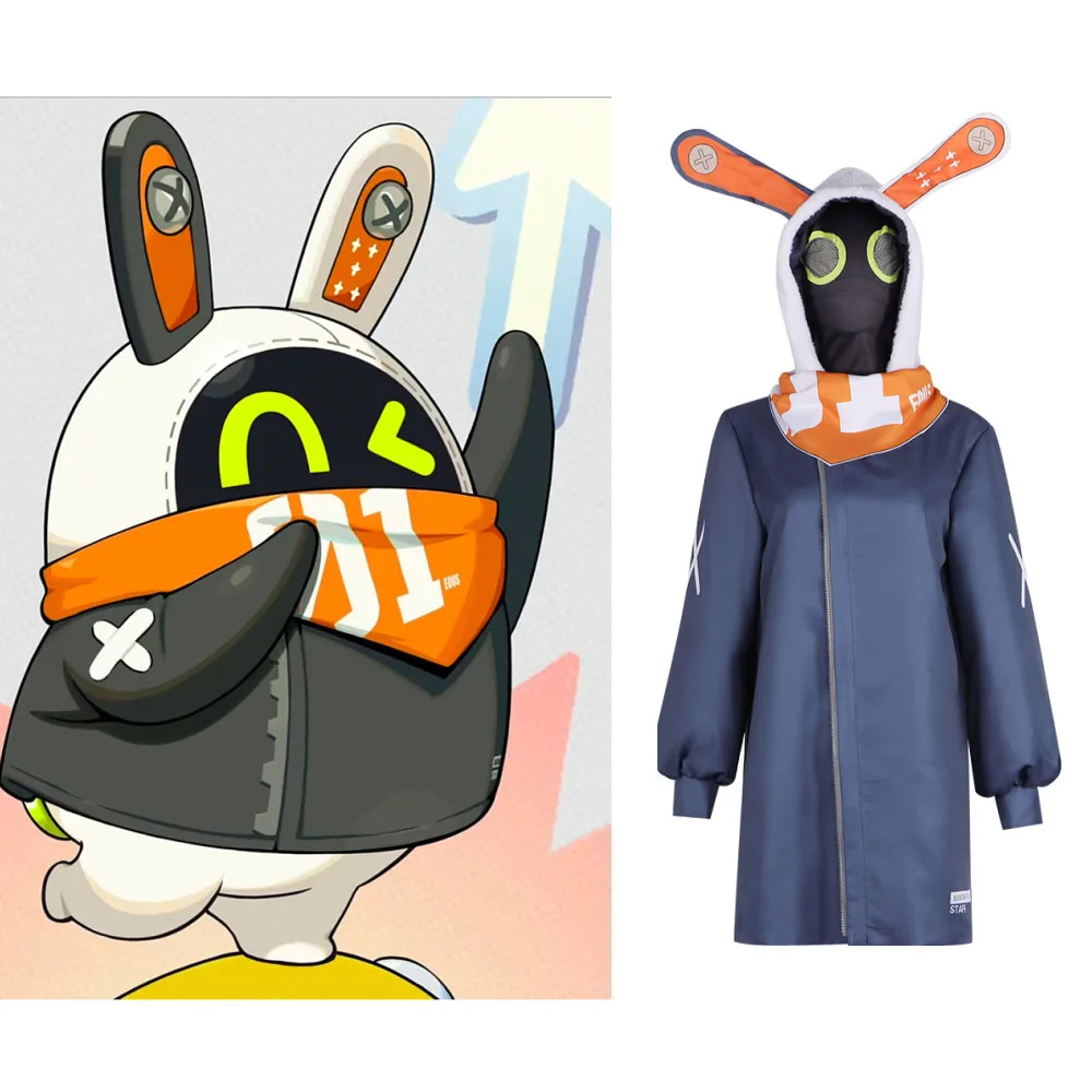 Game Zenless Zone Zero Bangboo Eous Cosplay Costume The Bangboo Mask Coat Eous Greatcoat Fan Eous Outfit
Game Zenless Zone Zero Bangboo Eous Cosplay Costume The Bangboo Mask Coat Eous Greatcoat Fan Eous Outfit