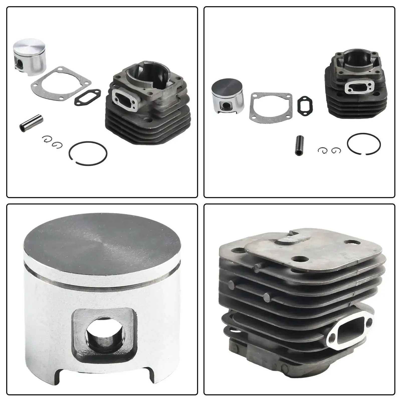 Комплект поршня цилиндра 48 мм для Husqvarna 61 268 272 Jonsered-630 625 Свеча зажигания цепной пилы прокладка коленчатый подшипник 503532071
Комплект поршня цилиндра 48 мм для Husqvarna 61 268 272 Jonsered-630 625 Свеча зажигания цепной пилы прокладка коленчатый подшипник 503532071